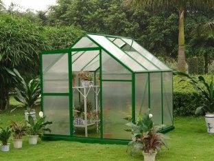 জান্নাত ও ইয়ার্ড 6 &#39;এক্স 6&#39; জন্য ক্ষুদ্র 10mm এই UV Polycarbonate শখ মিনি গ্রিনহাউস