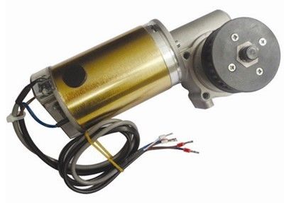 CW এবং CCW আশেপাশের Brushed ডি স্বয়ংক্রিয় Sliding দরজা মোটর 24V ডি ওয়ার্ম গিয়ারের বাক্স দীর্ঘ shaft