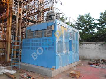 ডাবল খাঁচা ফ্রিকোয়েন্সি রাক এবং pinion উপাদান উত্তোলন সরঞ্জাম CH3200 Hoists