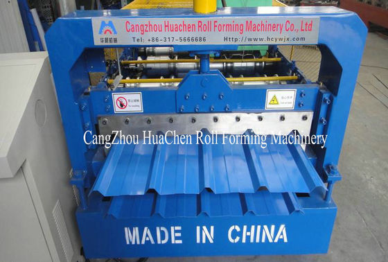 স্বয়ংক্রিয় ছাদ পত্রক ইস্পাত রোল 19 সারি rollers সঙ্গে বিরচন মেশিন