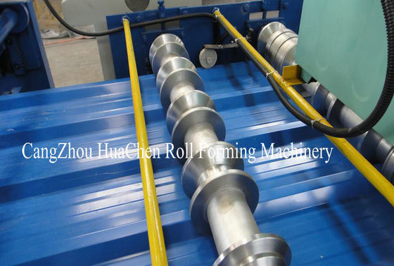 স্বয়ংক্রিয় ছাদ পত্রক ইস্পাত রোল 19 সারি rollers সঙ্গে বিরচন মেশিন