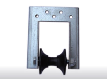 3/4 একক প্লাস্টিক চাকা সঙ্গে &quot;, 1&quot; galvanized স্টীল শীট গ্রিনহাউস ছায়াকরণ সিস্টেম নল সমর্থক