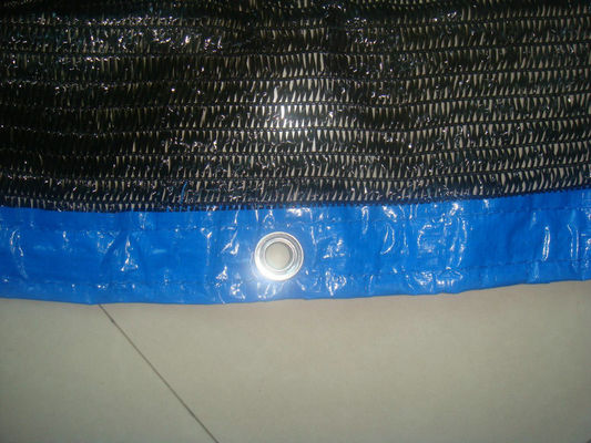 ব্ল্যাক HDPE গার্ডেন শেড নেটিং, গার্ডেন বেড়া নেট 90gsm - 300gsm