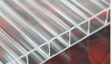 স্বচ্ছ আকাশের আলো বানিজ্যিক গ্রীনহাউস Polycarbonate ঠালা শীট Uv লেপা