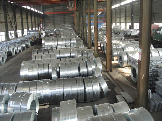 বাণিজ্যিক শিল্প জন্য SGCD DX53D + Z এর গরম চোবান Galvanised স্টীল পাইপ কুণ্ডলী JIS G3313