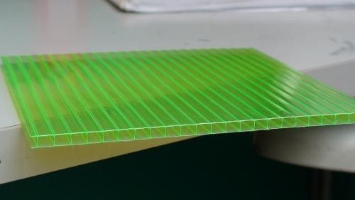 তাপ নিরোধক আলো ওজন multiwall Polycarbonate Hollow পাতার জন্য Skylight