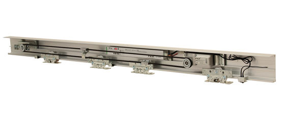 একক- Winged বাণিজ্যিক অটো সহচরী ডোর অপারেটর 150kg, DC24V Brushless ডিসি মোটর