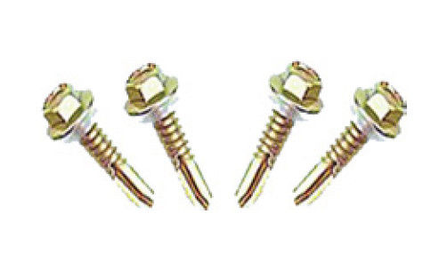 25mm পাতলা ইস্পাত প্লেট / পাইপ জন্য দীর্ঘ galvanized ইস্পাত স্ব তুরপুন ধাতু স্ক্রু
