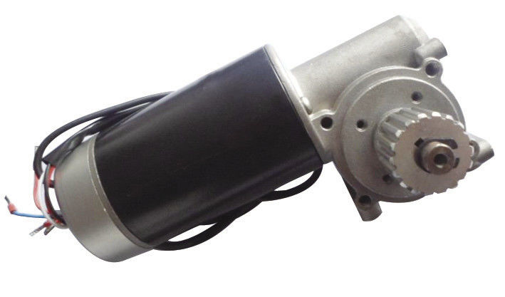 স্বয়ংক্রিয় দরজা মোটর 24VDC 65W ফস্ফর্যাস্ ব্রোঞ্জ গিয়ার জন্য দরজা ওপেনার মোটর